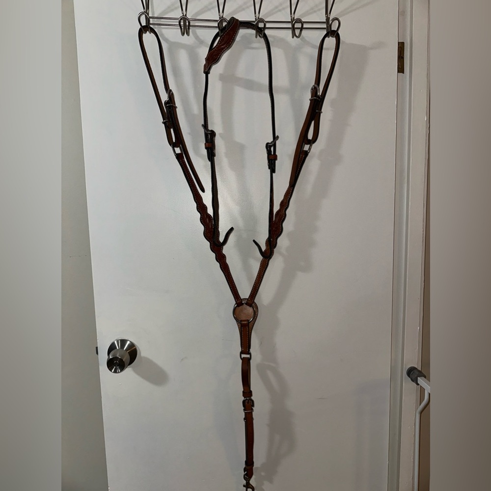Rodeo Drive headstall and breast collar set.
